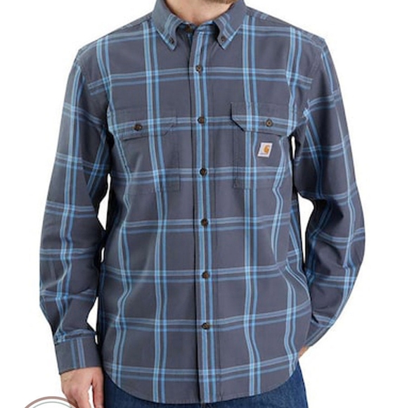 Mens carhartt plaid shirt - Picture 2 of 9